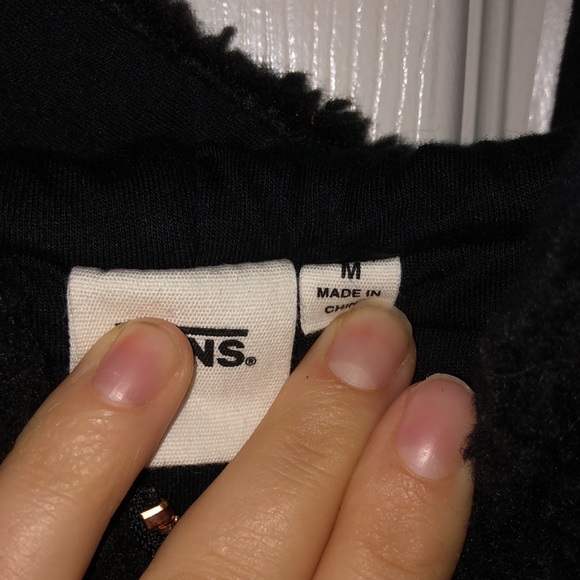 NWT- Vans teddy zip up jacket - Picture 7 of 7